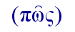   (pw'")  