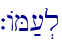 `AM;[.l