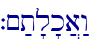 `~;t'l'k]a:w